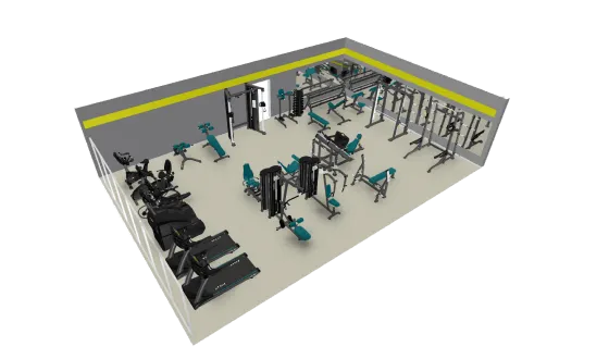 Комплект оборудования для зала до 100м2