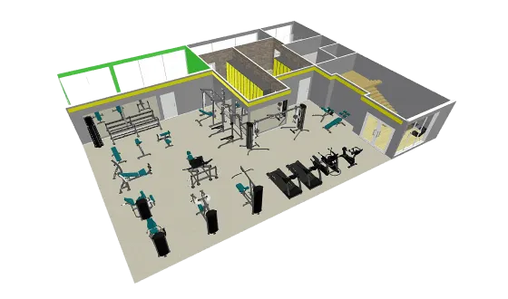 Комплект оборудования для зала до 150м2