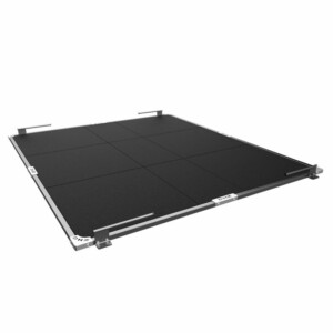 Помост тяжелоатлетический (резина) DHZ Fitness 2500х3000х40 мм