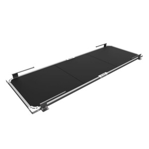 Помост тяжелоатлетический (резина) DHZ Fitness 1000х3000х40 мм