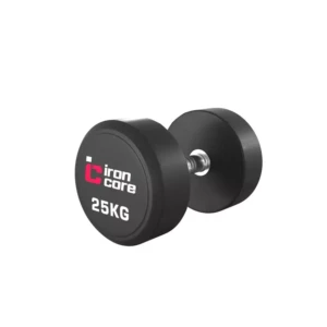 IRON CORE IC1012 2,5-25 Гантельный ряд обрезиненный Standard 10 пар 2.5 — 25 кг