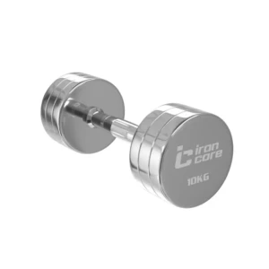 IRON CORE IC1025 1-10 Гантельный ряд хромированный Standard 10 пар 1 — 10 кг