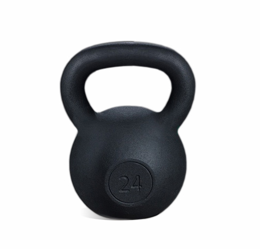 Гиря для кроссфит 24 кг черная ProfiGym ГК-24