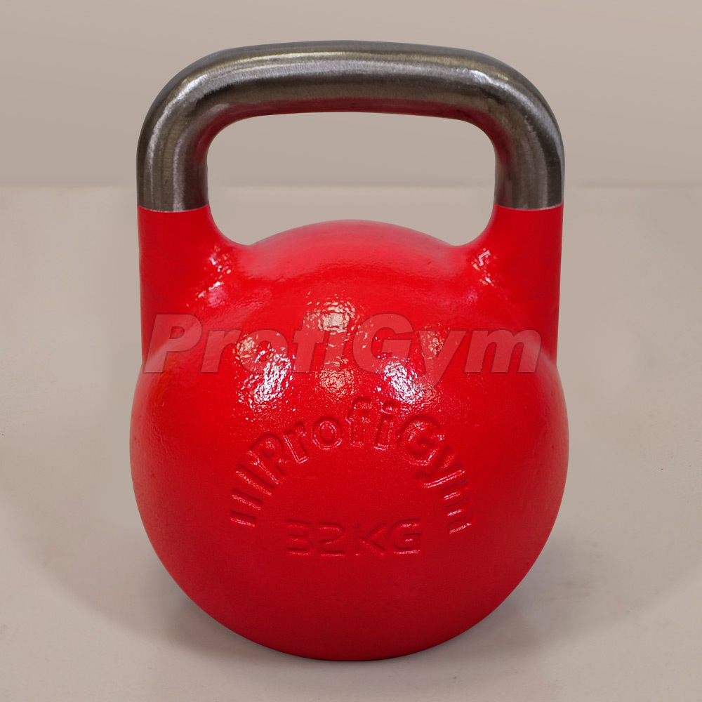 Гиря ProfiGym профессиональная 32 кг цветная