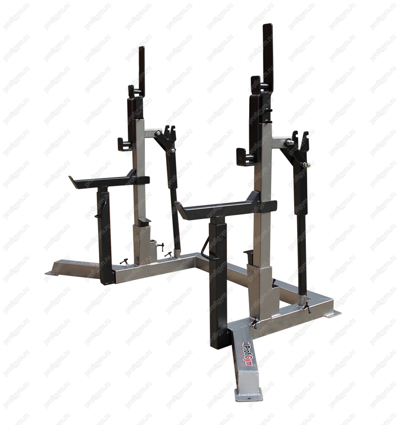 Стойка домкратная со страховочными упорами ПЛ-0080-F ProfiGym