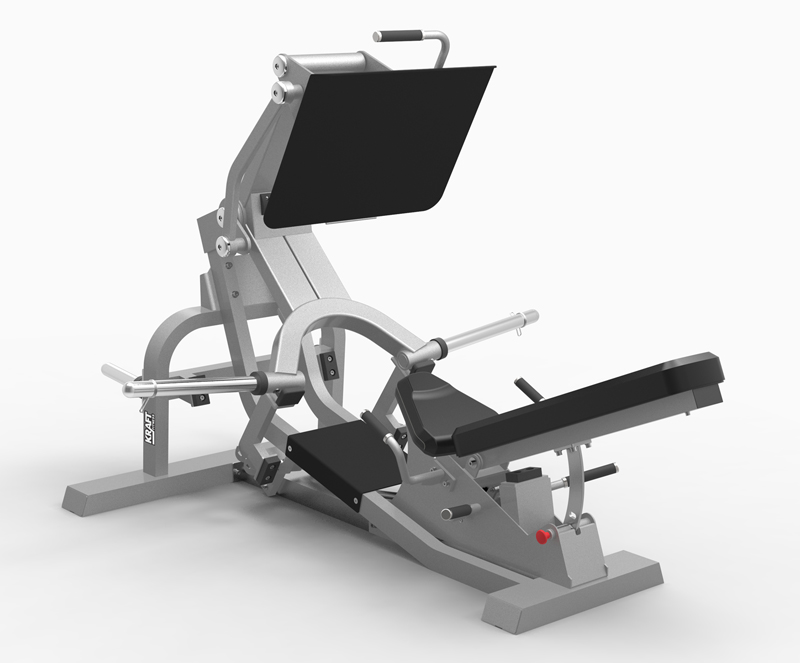 Тренажер KRAFT Fitness «Маятниковый жим ногами 45 градусов» KFFMLP45