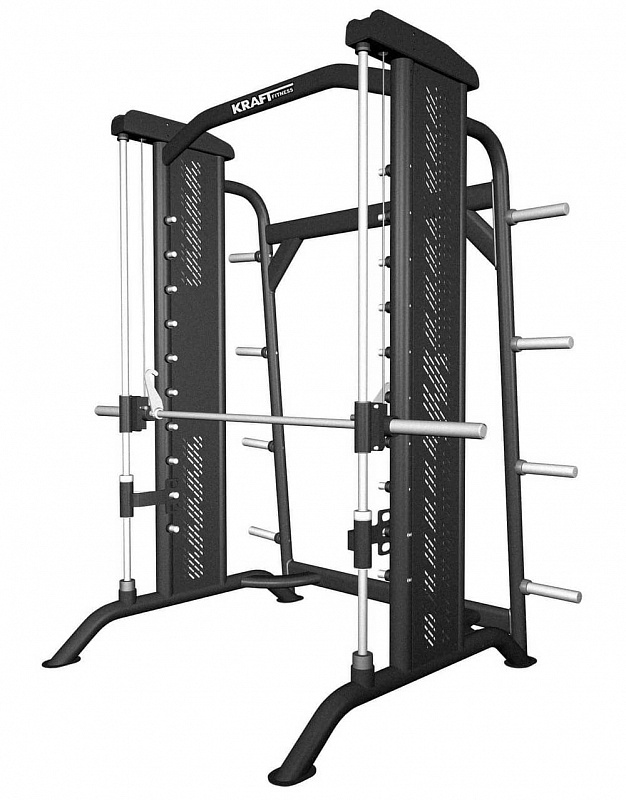 Машина Смита с противовесом KRAFT Fitness KFSML
