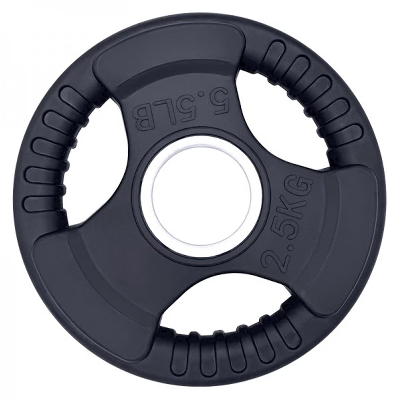Диск олимпийский 2,5 кг (Black edition) KRAFT Fitness V-GLP001-2.5