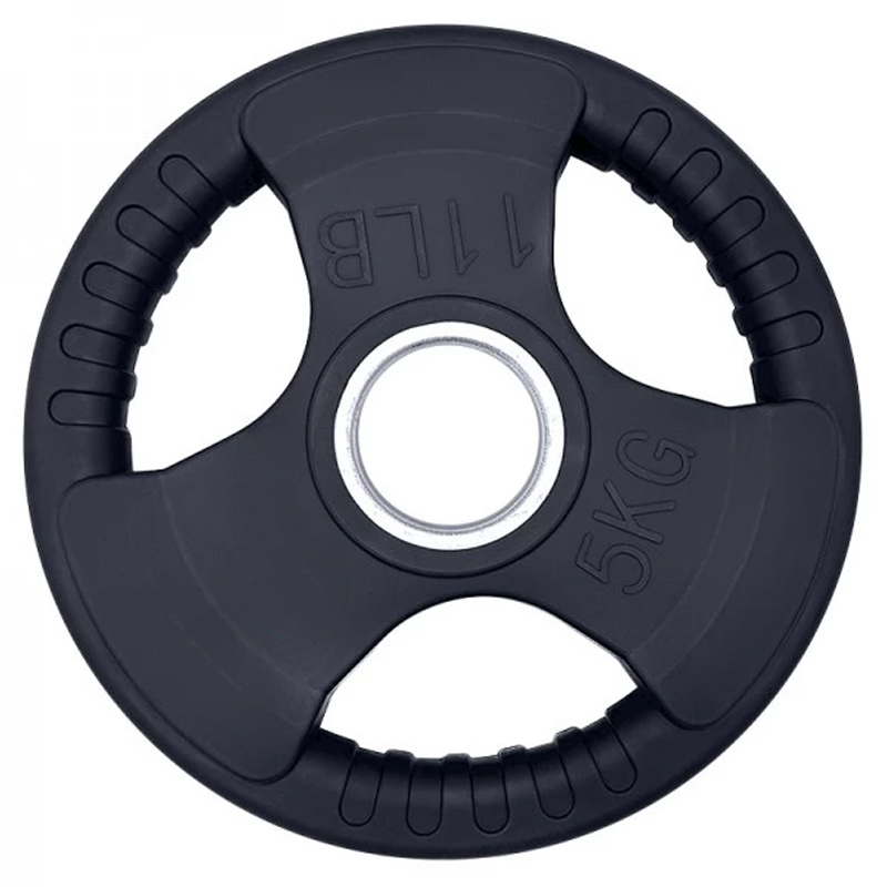 Диск олимпийский 5 кг (Black edition) KRAFT Fitness V-GLP001-5