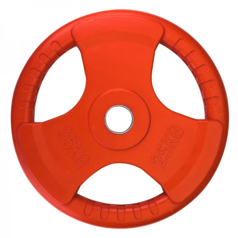 Диск олимпийский 25 кг (Multicolor edition) KRAFT Fitness V-GLP002-25