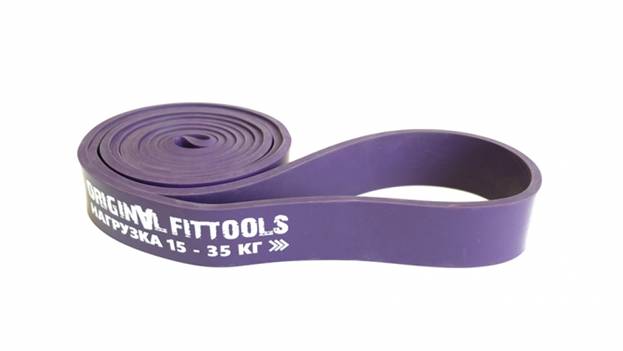Эспандер ленточный (нагрузка 15 — 35 кг) Original FitTools FT-EX-208-32