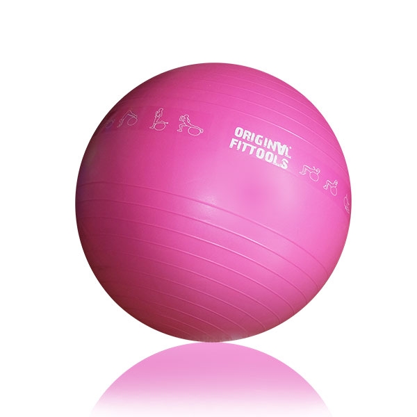 Гимнастический мяч 55 см для коммерческого использования Original FitTools FT-GBPRO-55