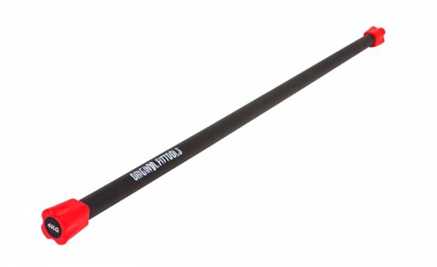 Бодибар FT 4 кг красный наконечник Original FitTools FT-BDB-4