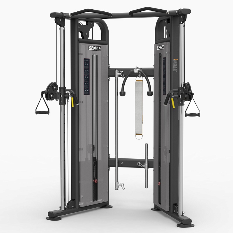 Двойная регулируемая тяга KRAFT Fitness KFCC