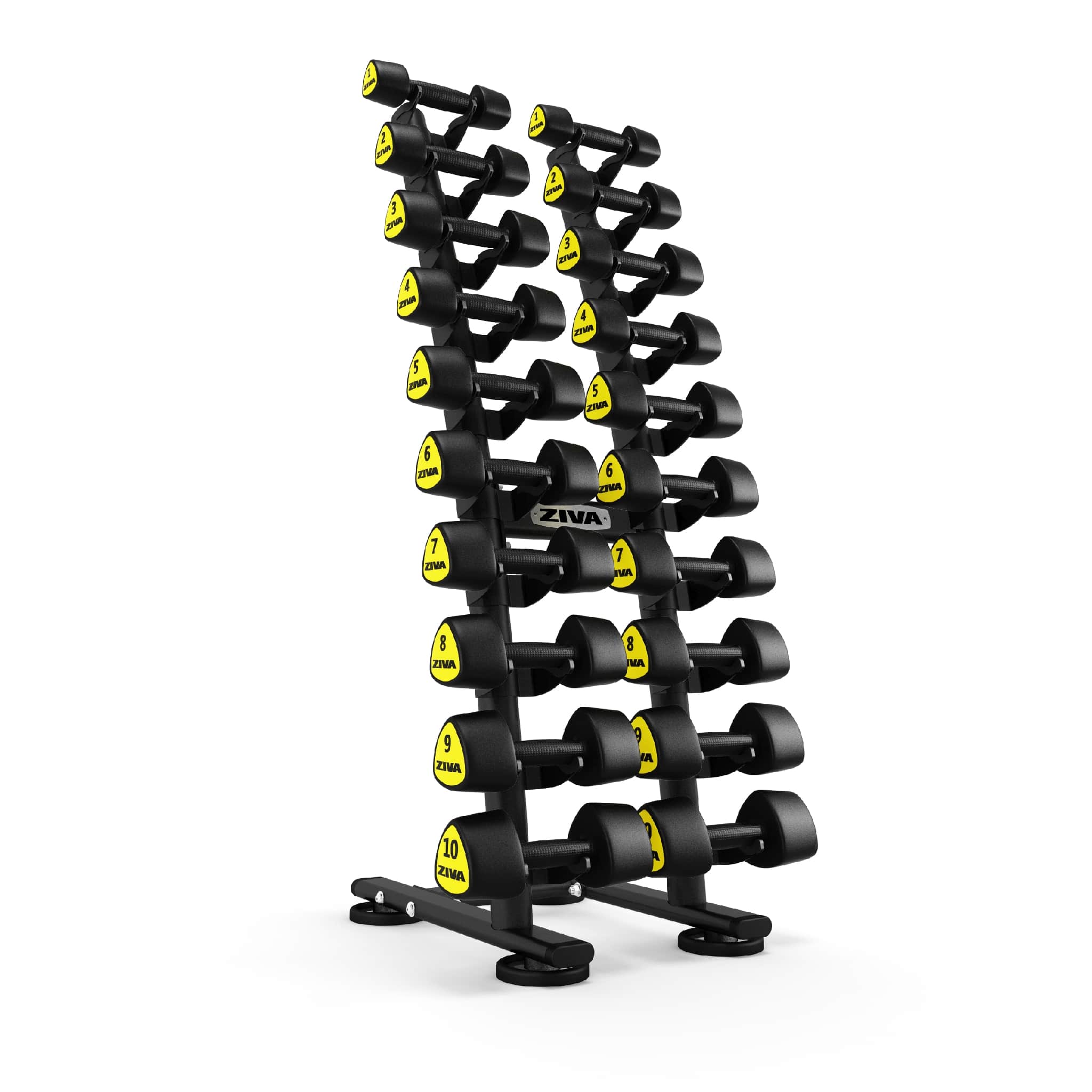 ST 1-10 kg Studio Dumbbell Rack Ziva ZST-VS10-5396