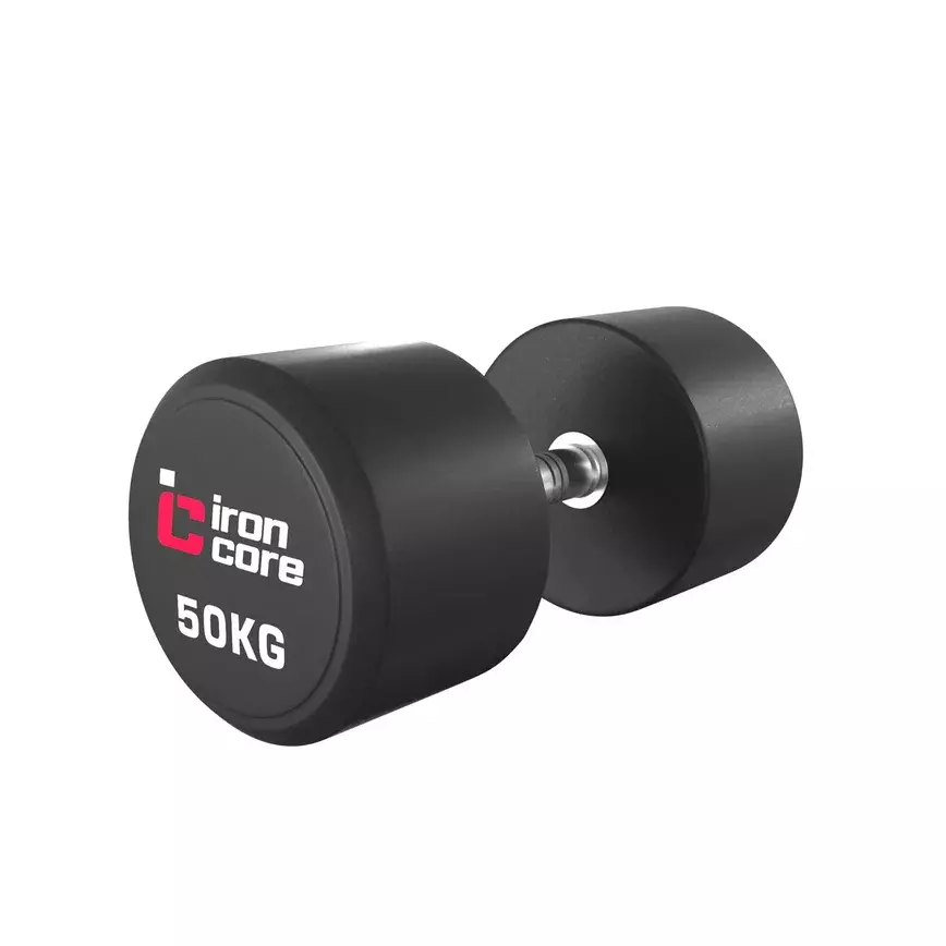 IRON CORE IC1012 40-50 Гантельный ряд обрезиненный Standard 5 пар 40 — 50 кг