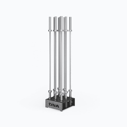 Olympic Bar Storage Stand Ziva ZXP-OBSS-7217