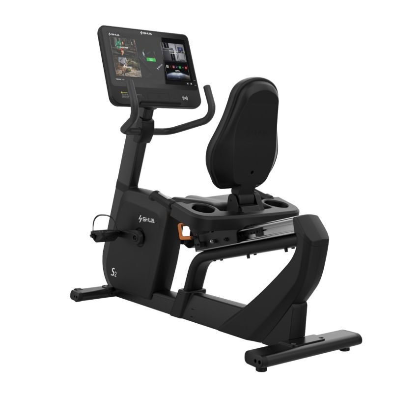 SH-B9100R22T Велотренажер горизонтальный (Android-дисплей, 21,5″) SHUA