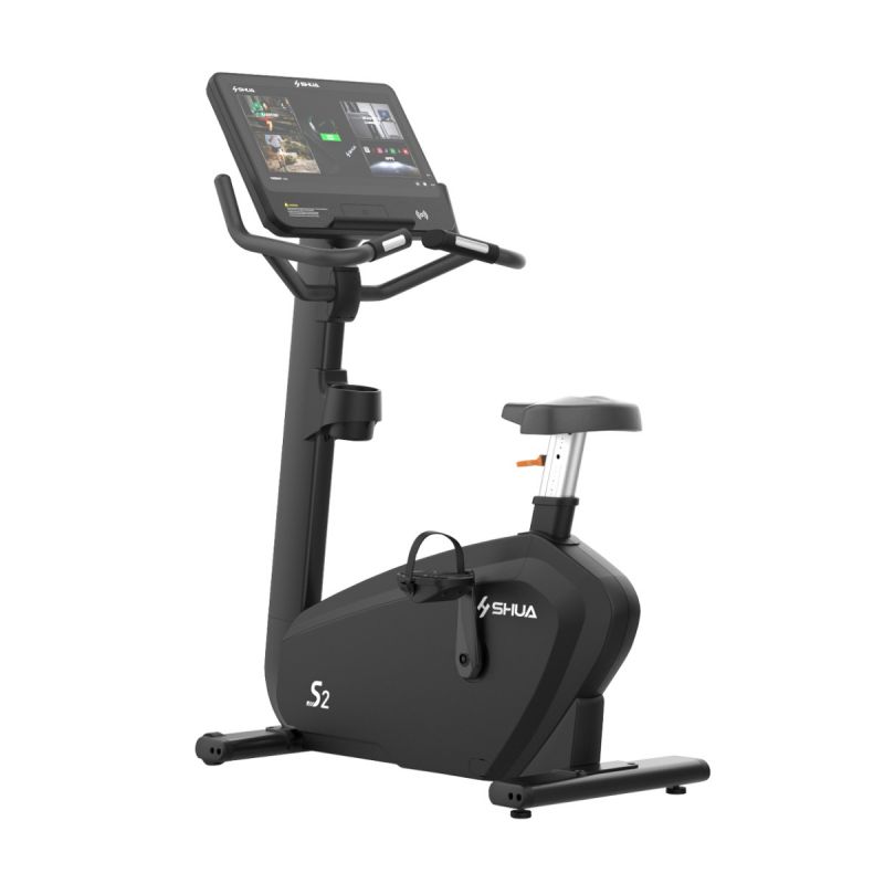 SH-B9100U22T Велотренажер вертикальный (Android-дисплей, 21,5″) SHUA